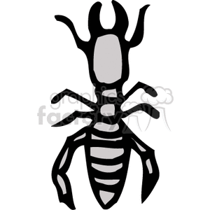   bug bugs ant ants  BAI0113.gif Clip Art Animals Insects earwig