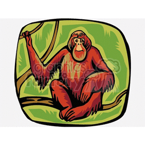 ape6 clipart. Commercial use image # 133212