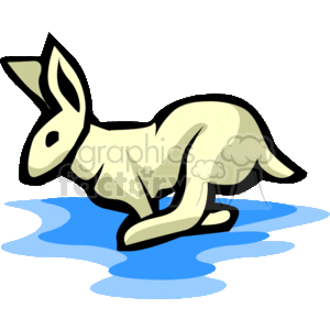 0006_hare clipart. Commercial use image # 133295
