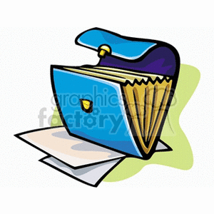 notecase12 clipart. Royalty-free image # 134786
