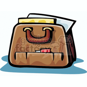 bag121 clipart. Commercial use image # 134886