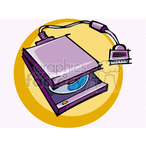 cdrom clipart. Royalty-free image # 135121