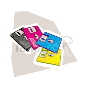 diskettes121 clipart. Royalty-free image # 135233