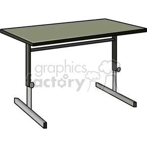   table tables desk desks  POF0105.gif Clip Art Business Furniture 