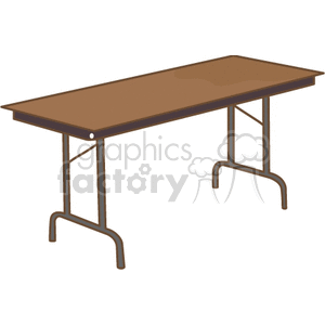   table tables folding  POF0110.gif Clip Art Business Furniture 