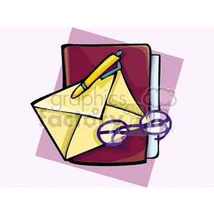 writing supplies clipart. Commercial use image # 136455