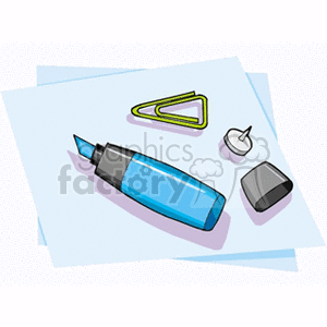 stationery7 clipart. Royalty-free image # 136620
