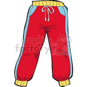   clothes clothing pant pants  sdm_pants002.gif Clip Art Clothing Pants 