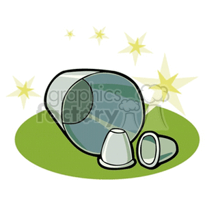 hunt-the-thimble clipart. Royalty-free image # 139826