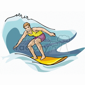   waves wave surfing water surf surfers surfer  surfer.gif Clip Art Entertainment 