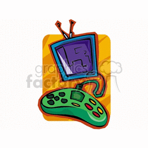 videogame131 clipart. Royalty-free image # 140254