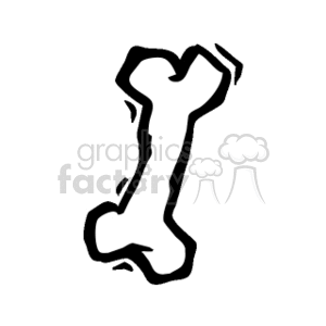 Bone clipart. Commercial use image # 140358