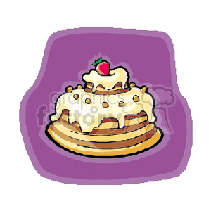   cake cakes dessert junkfood food  cake2.gif Clip Art Food-Drink Bakery 