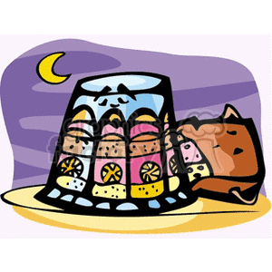 cake3 clipart. Royalty-free image # 141367