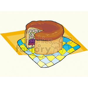   cake cakes dessert junkfood food  cake31.gif Clip Art Food-Drink Bakery 