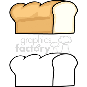   food bread loaf loafs  BFF0103.gif Clip Art Food-Drink Fruit 
