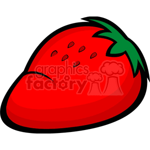 Strawberry clip art clipart. Commercial use image # 141839