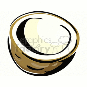 coconut clipart. Commercial use image # 141926