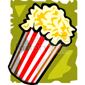 007_popcorn clipart. Commercial use image # 142194