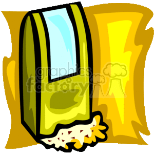   food popcorn snack snacks junkfood  222_popcorn.gif Clip Art Food-Drink Popcorn 