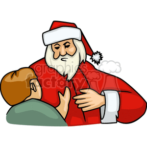   christmas xmas holidays santa claus  FHH0154.gif Clip Art Holidays Christmas 