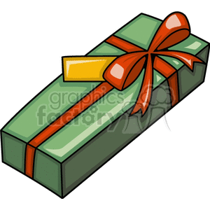 Christmas gift clipart. Commercial use image # 142886