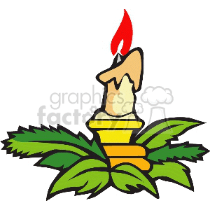 christmas-candles10 clipart. Commercial use image # 142984