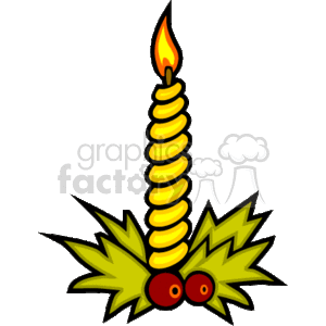 sp002_candle clipart. Royalty-free image # 143266