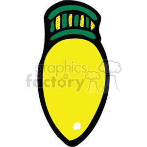 christmas003_yellow clipart. Royalty-free image # 143745