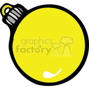 yellow ornament clipart. Royalty-free image # 143753