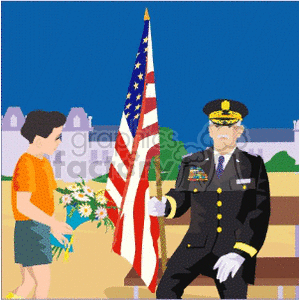 memorial004 clipart. Commercial use image # 145071
