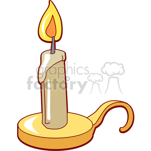 candle201 clipart. Commercial use image # 146497