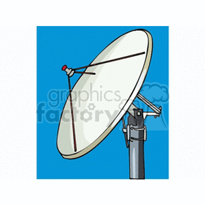   antenna antennas reception dish satellite satellites radar radars  antenna131.gif Clip Art Household Electronics 