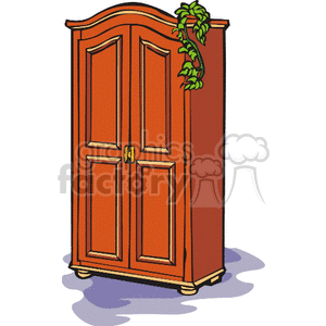   furniture cabinet cabinets closet closets  cabinet000b.gif Clip Art Household Furniture 
