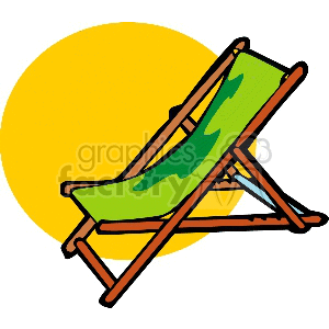 lounge-chair clipart. Commercial use image # 147558