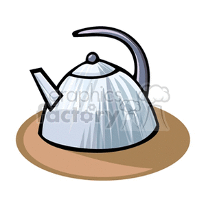   tea teapot teapots kettle kettles  kettle.gif Clip Art Household Kitchen 