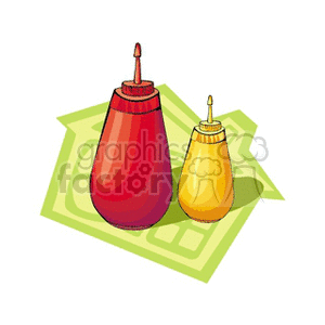 condiments clipart. Royalty-free image # 148038