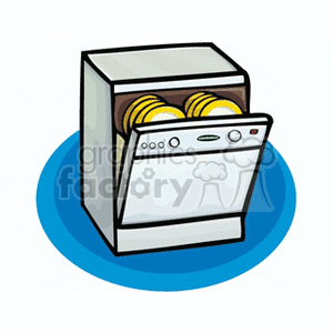 oven clipart. Commercial use image # 148040