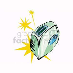 toaster clipart. Royalty-free image # 148111