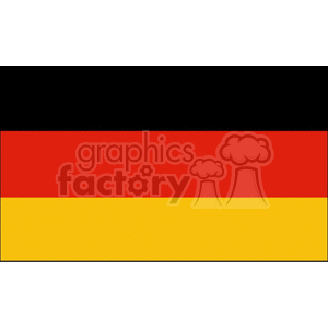 Germany flag clipart. Commercial use image # 148307