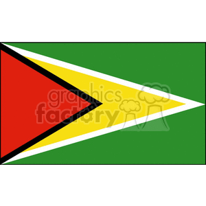 Flag Of Guyana clipart. Royalty-free image # 148315