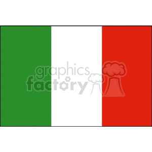  Flag of Italy clipart. Royalty-free image # 148325