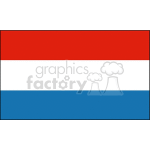 Flag Of Netherlands clipart. Commercial use image # 148339