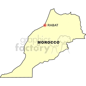 mapmorocco clipart. Commercial use image # 149050