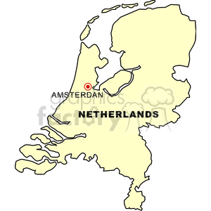 mapnetherlands clipart. Royalty-free image # 149058