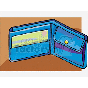 bluenotecase clipart. Commercial use image # 149692