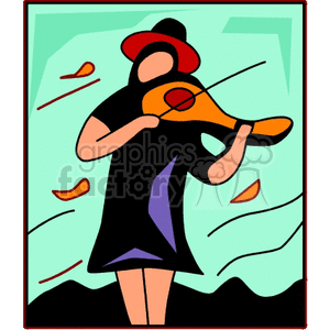 violinist800 clipart. Royalty-free image # 150281