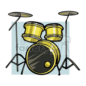 drums11 clipart. Commercial use image # 150474