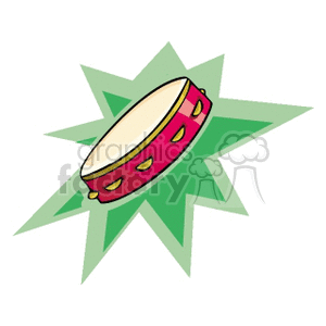 tambourine clipart. Commercial use image # 150510