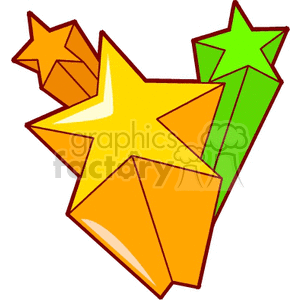 Bursting stars clipart. Commercial use image # 151005